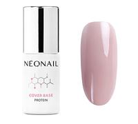 NÉONAIL Vernis Semi Permanent Base Coat 7,2 ml - Vernis Gel UV Semi Permanent - Cover Base Protein Soft Nude - Vernis à Ongles - Gel Polish - Gel UV - Nail Art
