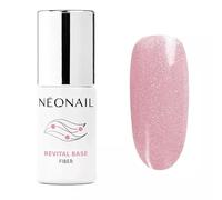NÉONAIL Vernis Semi Permanent Base Coat 7,2 ml - Vernis Gel UV Semi Permanent - Revital Base Fiber Blinking Cover Pink - Vernis à Ongles - Gel Polish - Gel UV - Nail Art