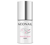 NÉONAIL Vernis Semi Permanent Base Coat 7,2 ml - Vernis Gel UV Semi Permanent - Revital Base Fiber - Vernis à Ongles - Gel Polish - Gel UV - Nail Art