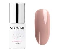 NEONAIL Vernis Semi Permanent - Base Coat - Cover Base Protein Cream Beige -Vernis à Ongles Gel Polish Gel UV Nail Art - 7,2 ml