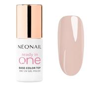 NÉONAIL Vernis Semi Permanent Couleur 7,2 ml - Vernis Gel UV Semi Permanent - Beige - One Soft Beige - Vernis à Ongles 3 en 1 - Base Coat - Top Coat - Gel Polish - Gel UV - Nail Art
