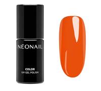 NÉONAIL Vernis Semi Permanent Couleur 7,2 ml - Vernis Gel UV Semi Permanent - Orange - Tangy Orange - Vernis à Ongles - Gel Polish - Gel UV Couleur - Nail Art
