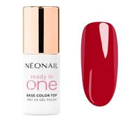 NÉONAIL Vernis Semi Permanent Couleur 7,2 ml - Vernis Gel UV Semi Permanent - Rouge - One Berry Red - Vernis à Ongles 3 en 1 - Base Coat - Top Coat - Gel Polish - Gel UV - Nail Art