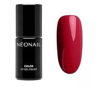 NÉONAIL Vernis Semi Permanent Couleur 7,2 ml - Vernis Gel UV Semi Permanent - Rouge - Raspberry Red - Vernis à Ongles - Gel Polish - Gel UV Couleur - Nail Art
