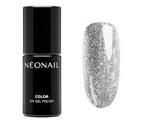 NÉONAIL Vernis Semi Permanent Pailleté 7,2 ml - Vernis Gel UV Semi Permanent - Argent - Twinkle White - Vernis à Ongles - Gel Polish - Gel UV Couleur - Nail Art