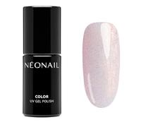 NÉONAIL Vernis Semi Permanent Pailleté 7,2 ml - Vernis Gel UV Semi Permanent - Rose - Morning Rose - Vernis à Ongles - Gel Polish - Gel UV Couleur - Nail Art