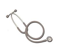 Néonataux double pavillon, gris, léger, Chrome plaqué Pediatry Stéthoscope