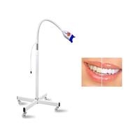 NEONMAN Machine de Blanchiment des Dents Professionnelle avec Lumière LED avec Roues Pivotantes à 360° 10 Lumières LED et 3 Couleurs Facile à Utiliser Rétractable