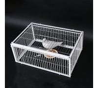 NEONMAN Piège à Pigeons Piège à Oiseaux piege oiseau cage à pigeon Cage piège à Animaux Porte de Pigeon Pièges importés avec 4 entrées à sens Assemblage Facile Conception Anti-évasion(24x24x10in/60*60