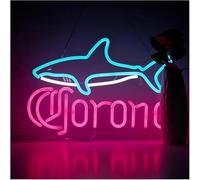Néons Pour lampe néon emprunt mot Baleine Bleue Led pour Lumière Dimmable Signe
