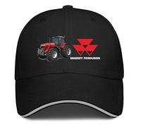 NEOOD Hixwfcjt Qmggstesdhmhx Qwijwvvvsnkq Trucker Tractor Black Sandwich Baseball Cap Adjustable Unisex Hat [Pattern_0437]
