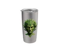 Neopagan Jack dans The Green Wild Man Gobelet isotherme en acier inoxydable double paroi