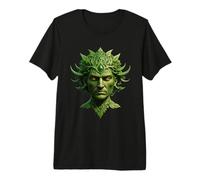 Neopagan Jack dans The Green Wild Man T-Shirt Haut de Gamme