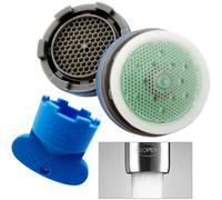 Neoperl Cache robinet Aérateur Insert avec clé Perlator aéré Stream - Faible Débit Watersense par NEUF groupe de ressources