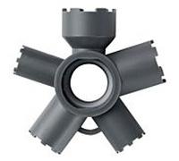 Neoperl cache Universal clé 01455094 gris foncé, M 22, M 24, M 28, cache TT / TJ / JR / STD / TF