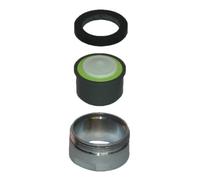 [Neoperl] Economiseur d'eau 1,7 L/min + bague mâle + joint en polymères polie