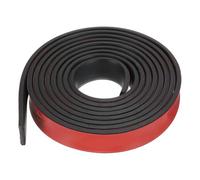 Néoprène auto-adhésif pour les seuils de porte, isolement des vibrations, artisanat de bricolage, protection du sol, matériau du joint et scellement 1m W:15mm