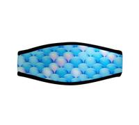 Neoprene Diving Strap Cover - Néoprène 19 x 8,5 cm | Protecteur de cheveux Wrap | Goggle Strap Cover Soft Comfort Diving Gear for Outdoor Pool Sea Adventure Swimming and Snorkeling Use