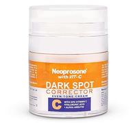 Neoprosone 20% Vitamin C Dark Spot Corrector Cream - 1 Fl oz / 30ml - Skin Brightening Gel Cream for Sun Spots, with Hyaluronic Acid, Vitamin E
