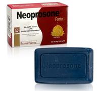 Néoprosone, savon éclaircissant pour la peau | 2,02 onces / 80 g | Savon exfoliant, estompe les taches sur le corps, les genoux, le visage, les aisselles | avec de la Glycérine