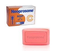 Neoprosone, Savon Éclaircissant pour la Peau | 2.82 oz / 80 g | Traitement de l'Hyperpigmentation, Savon Nettoyant, Atténue les Taches Sombres sur : Genoux, Coudes, Visage