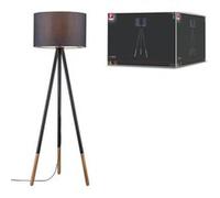 Paulmann Lampadaire Neordic Rurik 79633 E27 230V max. 1x20W Gris/Bois Tissu/Métal/Bois