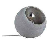 Neordic Lampe à poser Ingram E27 max. 20W Gris Béton Gris G