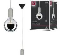 Paulmann Suspension LED Jano E27 Max 60W Béton/Plastique Gris/Noir 230V
