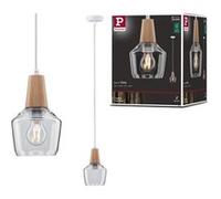 Neordic Luminaire en suspension Ylvie E27 max. 20W Bois#Clair gradable Bois#Verre Bois#Clair G