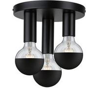 Paulmann 79761 Plafonnier E27 noir