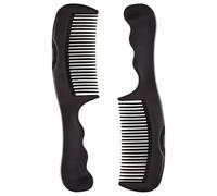 Neoreser 2 pièces Peigne Anti Pelliculaire, avec Dents Creuses Autonettoyantes et Poignée de Massage, Peignes De Massage Énergétique Peigne Détox Du Cuir Chevelu Pour Homme Et Femme