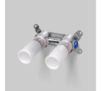 neoro Corps d’encastrement pour mitigeur en acier inoxydable, 1 sortie, avec raccord mural, BN0792XX,