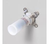 neoro Corps d’encastrement pour raccord de flexible, bras de douche et bec déverseur en acier inoxydable, BN0497XX,