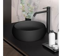 neoro n40 Vasque à poser Ø 36 H : 12 cm, surface facile à entretenir, BN0933BM,