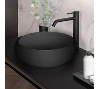 neoro n40 Vasque à poser Ø 41,5 H: 12 cm, surface facile à entretenir, BN0934BM,