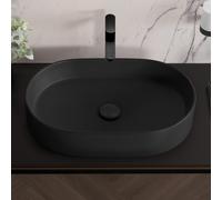 neoro n40 Vasque à poser l: 60 H: 12 P: 38 cm, surface facile à entretenir, BN0928BM,