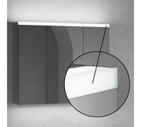 neoro n50 Advance Module d’éclairage LED supérieur, pour armoire de toilette 100 cm, BL000927,