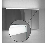 neoro n50 Advance Module d’éclairage LED supérieur, pour armoire de toilette 140 cm, BL000949,