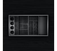 neoro n50 Insert de tiroir pour accessoires de coiffure, pour meuble bas à partir d’une largeur de 80 cm (tiroir supérieur), BN082.Set1,