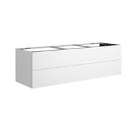 neoro n50 Meuble bas l : 160 cm avec 2 tiroirs, BN0497WM,