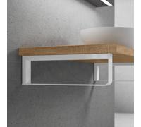 neoro n50 Support de plan de toilette avec porte-serviettes, BN000004,