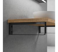 neoro n50 Support de plan de toilette avec porte-serviettes, BN000005,