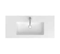 neoro n50T46 edge Plan vasque ultra plat l : 100,5 P : 46 cm, BN0056WH,