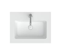 neoro n50T46 edge Plan vasque ultra plat l : 60,5 P : 46 cm, BN0054WM,