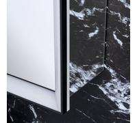 neoro n60 | rivea Dia Set de miroirs latéraux pour armoire de toilette, 2 pièces, BL001396,