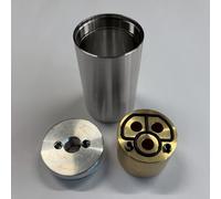 neoro Rallonge de mitigeur thermostatique en acier inoxydable, 1 sortie,, BN0781BG,