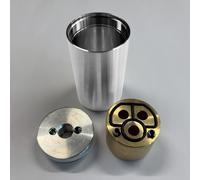 neoro Rallonge de mitigeur thermostatique en acier inoxydable, 1 sortie,, BN0781BS,