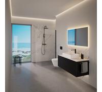 neoro : votre salle de bains complète comprenant meubles, WC, douche, robinetterie et miroir éclairé !, Bad-des-Monats#Set2,