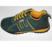 neosafety C1314 pointe en acier, chapeau avec ressort, anti-statique -, Sola anti-perforante, vert/jaune