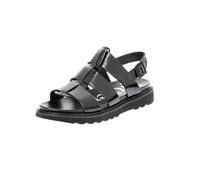 Neosinead, Sandales Femme, Noir Vernis, 40